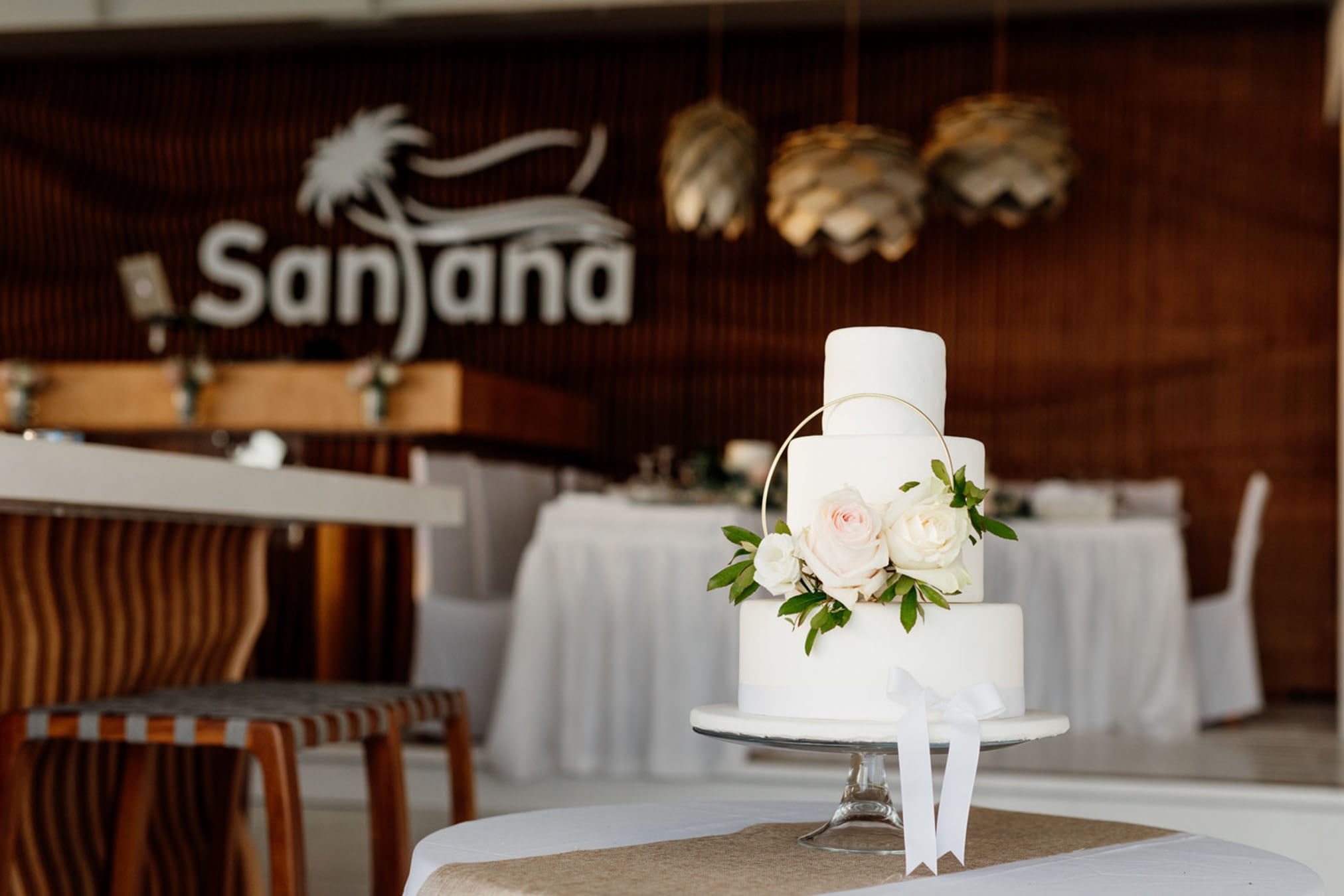 Wedding reception dinner on the beach at Santana Weddings, Naxos